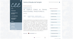 Desktop Screenshot of cee-recherche.fr